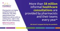 UK: @PSNCNews 2021 Pharmacy Advice Audit measures public reliance on community pharmacy through the COVID-19 pandemic. Community Pharmacy = Community Heroes. <a href="/PharmGuildAus/">The Pharmacy Guild of Australia</a>  <a href="/Commpharmacy/">NCPA</a>  <a href="/PGEU/">PGEU</a>  <a href="/IrishPharmacy/">Irish Pharmacy Union</a>  <a href="/NPA1921/">National Pharmacy Association</a>  <a href="/PharmacyGuildNZ/">Pharmacy Guild</a>  <a href="/farmaceuticos/">Farmacêuticos</a>  loom.ly/jJYkuZE