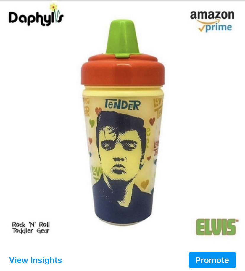 Daphyls's tweet photo. Love me tender, love me sweet 🎶 ☺️

Check out this adorable Elvis Presley “Love Me Tender” Sippy Cup! https://t.co/HN3PVGrTx0

#babiesrock #elvis #sippycup #rocknroll https://t.co/5U4m36SQRf