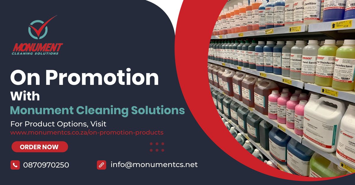 #Massive #Savings #Checkout our #Products #OnPromotion 😀👍🧴📕🖍️💙 #Clickhere to view monumentcs.co.za/on-promotion-p…... Ideal for #Restaurants #Schools #Workplaces #Industrial