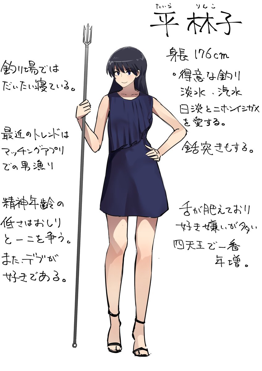 昔描いたときからみんな髪型やら体型やら変わったな～ 