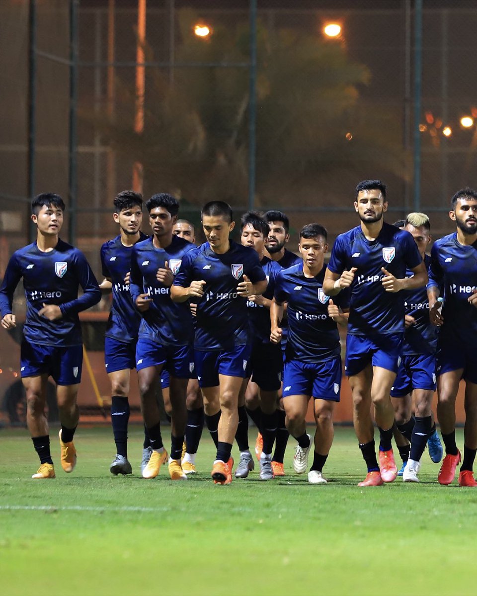 SIX5SIXSport's tweet photo. The boys are ready, are you? ⏱

#IndianFootballForwardTogether #TakeTheLeap #WQCs https://t.co/nrpM2B25Dm