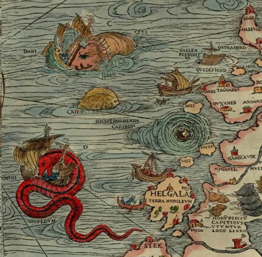 CASTAC_AAA's tweet photo. Monsters, disease, and the implications of technology: is that map as reliable as you think it is? In our latest post, @CatCDye interrogates maps as cultural objects and explores the subtle roles they play in influencing our actions and beliefs

https://t.co/lR2THVLYk6 https://t.co/FeAgrYHv3r