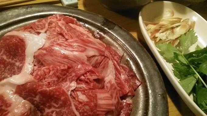 昆布出汁にくぐらせて
ぽん酢で喰う 