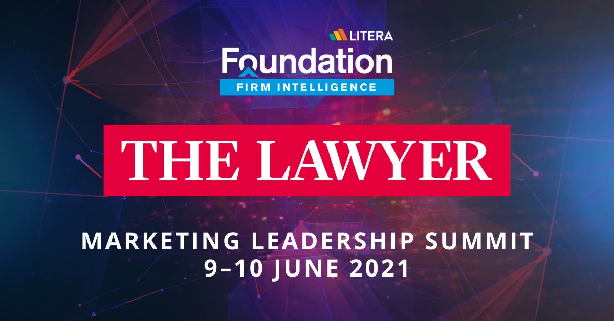 Foundation Firm Intelligence (@foundationsg) on Twitter photo It’s our pleasure to sponsor the upcoming <a href="/TheLawyerEvents/">The Lawyer Events</a> #MarketingLeadershipSummit. Our International Sales Director Anthony Roberts is looking forward to connecting and sharing with UK and EMEA marketing leaders. #MLSummit21
hubs.ly/H0Px25-0 It’s our pleasure to sponsor the upcoming <a href="/TheLawyerEvents/">The Lawyer Events</a> #MarketingLeadershipSummit. Our International Sales Director Anthony Roberts is looking forward to connecting and sharing with UK and EMEA marketing leaders. #MLSummit21
hubs.ly/H0Px25-0