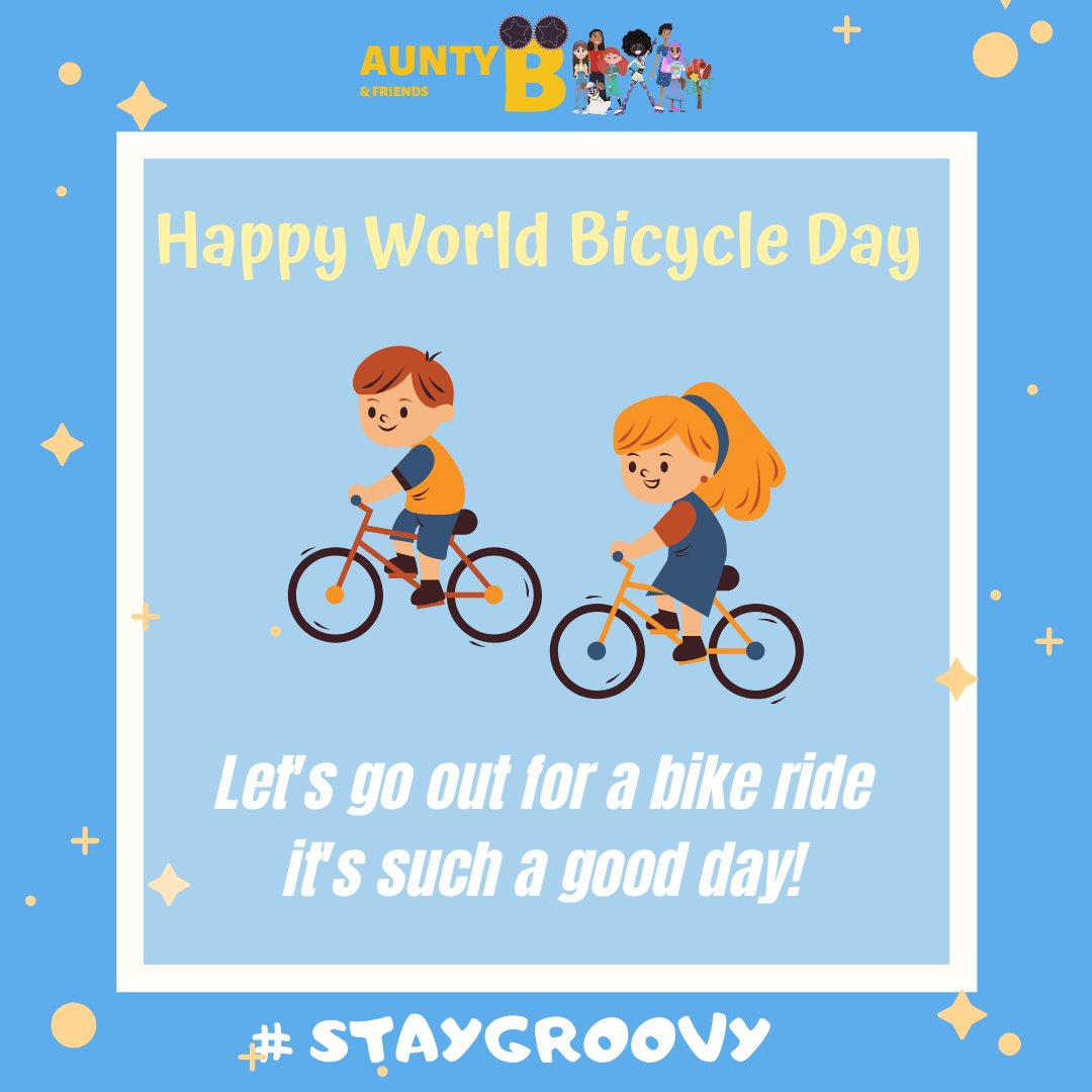 Today is National Bicycle Day, get on your bike and go for a spin outside! It's also fun to ride in the light rain!
.
.
#nationalday #bike #bicycle #sportsbikelife #citybike #roadbikelife #kidsmedia #sports #healthylife #lifestyle #outdoors #outdooractivity #physicalactivity