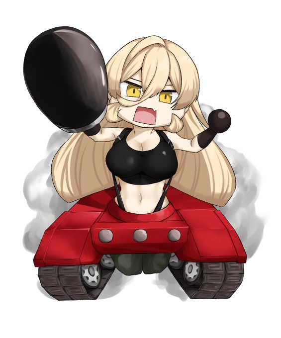 ニュイ・キャタピエールさん
#ソシ絵ール 
・・・八重歯わすれてた・・・ 