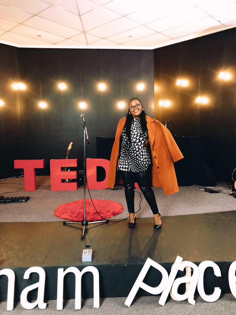 cnehshuga's tweet photo. thank you for coming to my TED talk ♥️
 #TEDxGreshamPlace #TEDxDurban https://t.co/iW9dAq0y2z