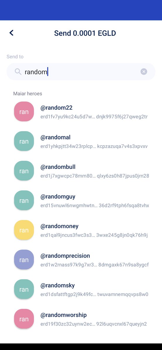 adamsaunders5's tweet photo. Hey all it's #Transactionthursday send your #Elrond buddies a transaction.
Can be zero or any amount.
Invite them to join our community.
I just send them out to random people.
🚀Try sending 10
To find a random name
⚡Send
⚡Amount
⚡Random letter
#Egld $Egld @Elrondnetwork https://t.co/hEqh8F7dDz
