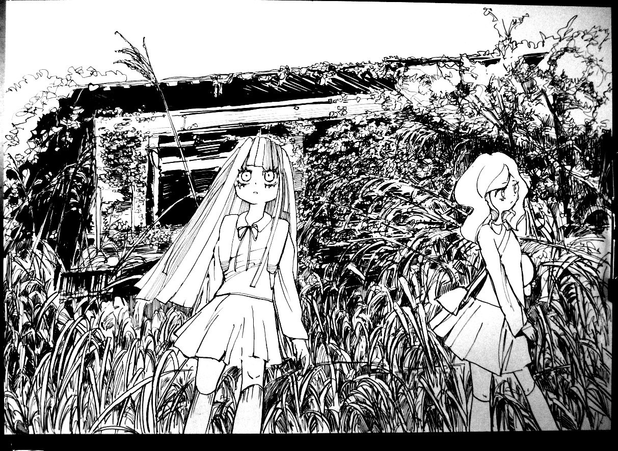 知 On Twitter 画力変化ビフォーアフター 黒髪ぱっつん子の変遷 2019年9月 初登場 2019年11月 初同人誌表紙 2020年5月 2021年6月 最新絵 去年までは風景描写を目的に練習絵を描いていたけれど 5か月前からは人物描写も意識しながら描き始めました