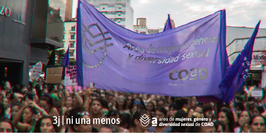 Seguimos levantando nuestras banderas y demandas por igualdad, justicia y contra la violencia y la discriminación.

Nuestro comunicado completo👇
coad.org.ar/noticia-629-3j…

Proclama 3j de 2021👇
coad.org.ar/pdf/4466PROCLA…