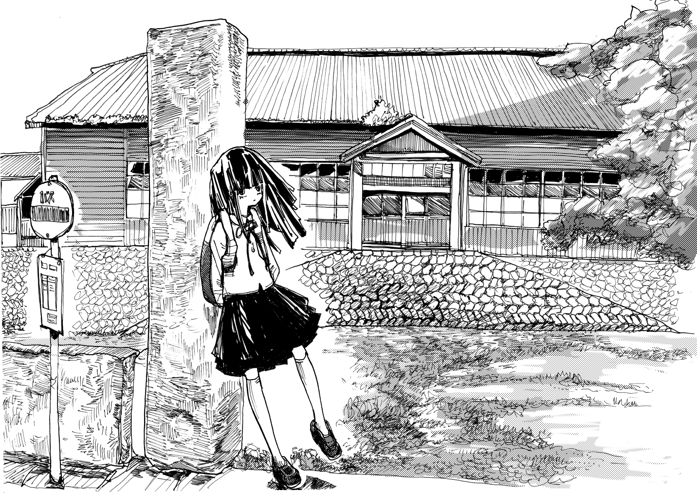 知 On Twitter 画力変化ビフォーアフター 黒髪ぱっつん子の変遷 2019年9月 初登場 2019年11月 初同人誌表紙 2020年5月 2021年6月 最新絵 去年までは風景描写を目的に練習絵を描いていたけれど 5か月前からは人物描写も意識しながら描き始めました