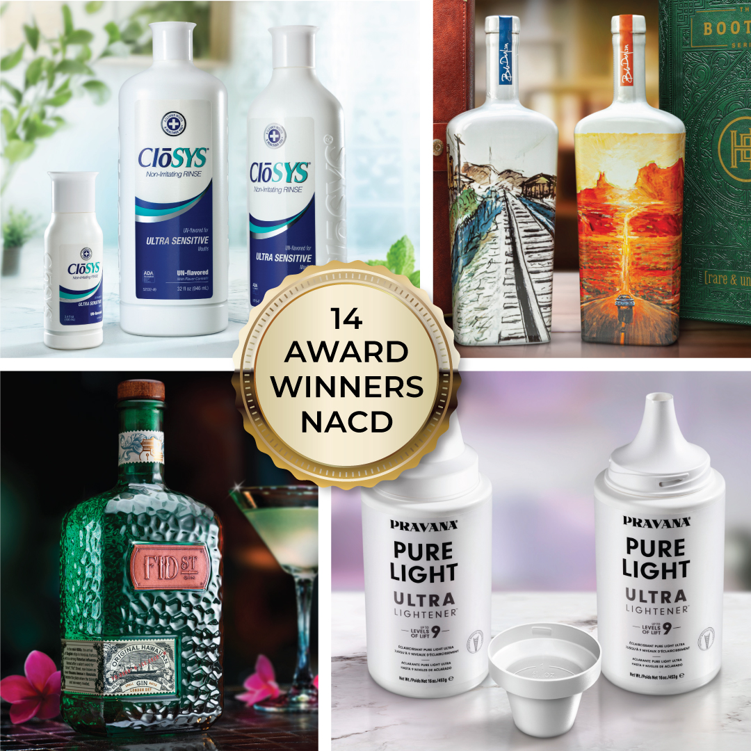 BerlinPackaging's tweet photo. Berlin Packaging was awarded 14 winning packages by the NACD!  Thank you to our customers for trusting us as your packaging partner.  And thank you to the Berlin Packaging teams who helped deliver award-winning packaging!   Learn more: https://t.co/g0gaAZH9Be https://t.co/lNKf4aS2rl