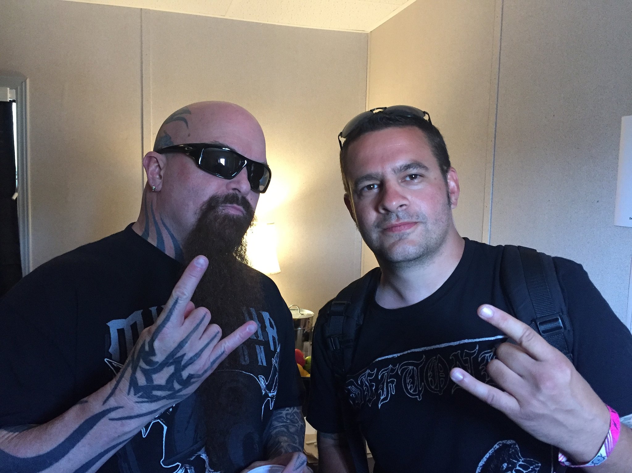 Happy birthday to Kerry King of Slayer! Sure miss watching this dude shred it up on stage!!! 