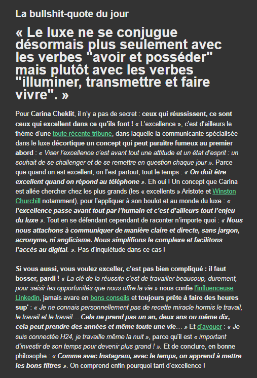 ChanPerco's tweet image. 💥 Pouah la violence comment @CarinaCheklit s'est fait TechTrashé pour sa tribune dans @CultureRP.

Evidemment un humour à prendre au second degré 😉 #TechTrash