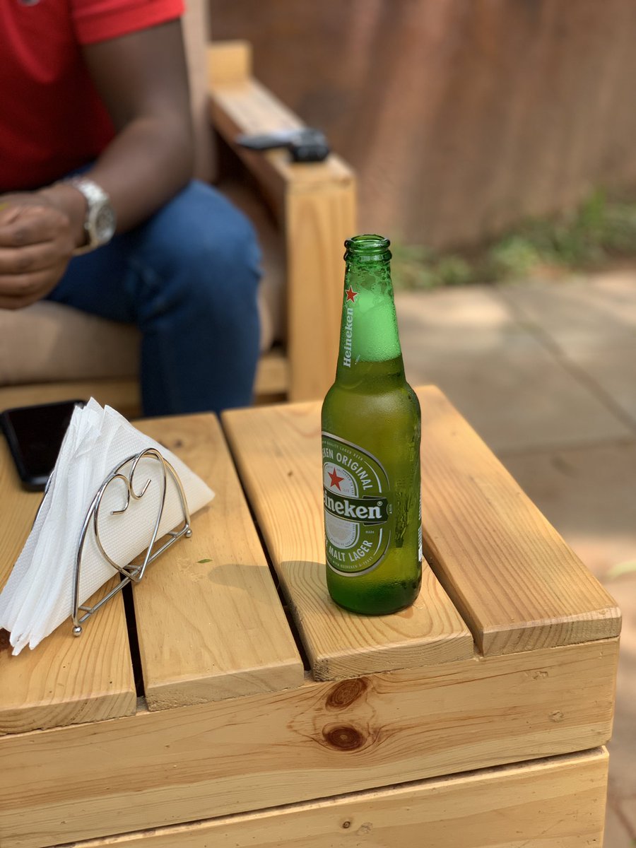 MrNahamya's tweet photo. Thanks @baino_brian for the cold Heineken @theyardkla today. 
#BainoXJoy https://t.co/gpsuffCCv4
