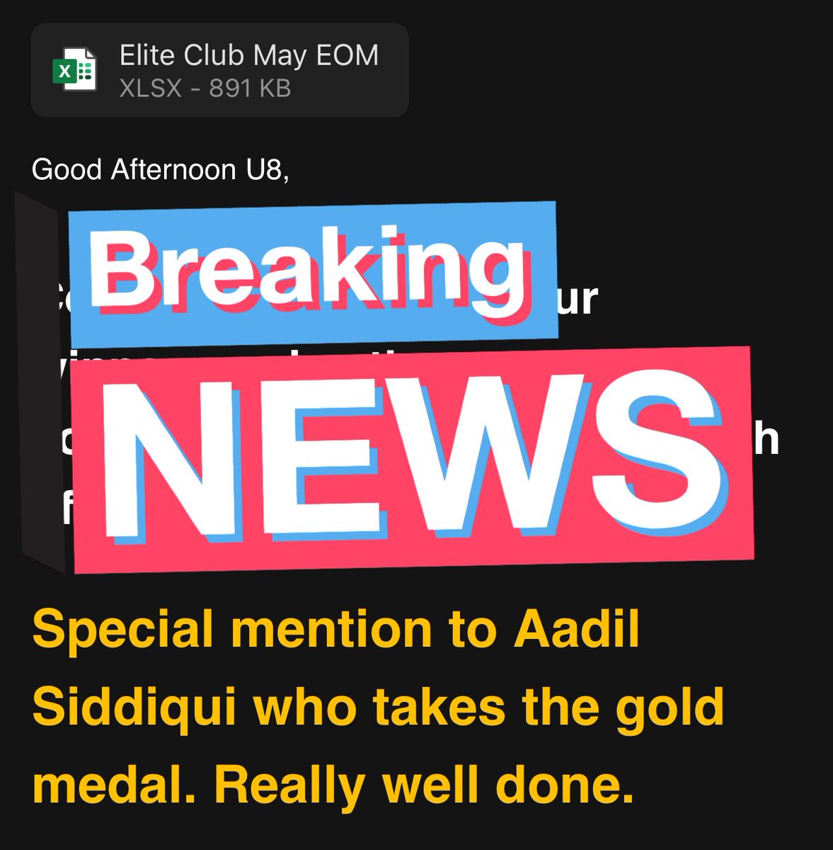 AADIL_ERAC's tweet photo. MAY 2021:-
ELITE CLUB- 4TH MONTH IN A ROW π·
MQI PASSED- 98% π
COUNTERFLIPS- 2 π₯
ICON BACK ON TRACK π―
SUPERSTARS βοΈ
DEBT CHASED π§Ύ
Could not have been happier or prouder with how May turned out!!! Looking forward to the future πͺπ½ #U843 #U8 #ERAC @sdixon_erac @AKERAC1 https://t.co/NYCoTnNoSq