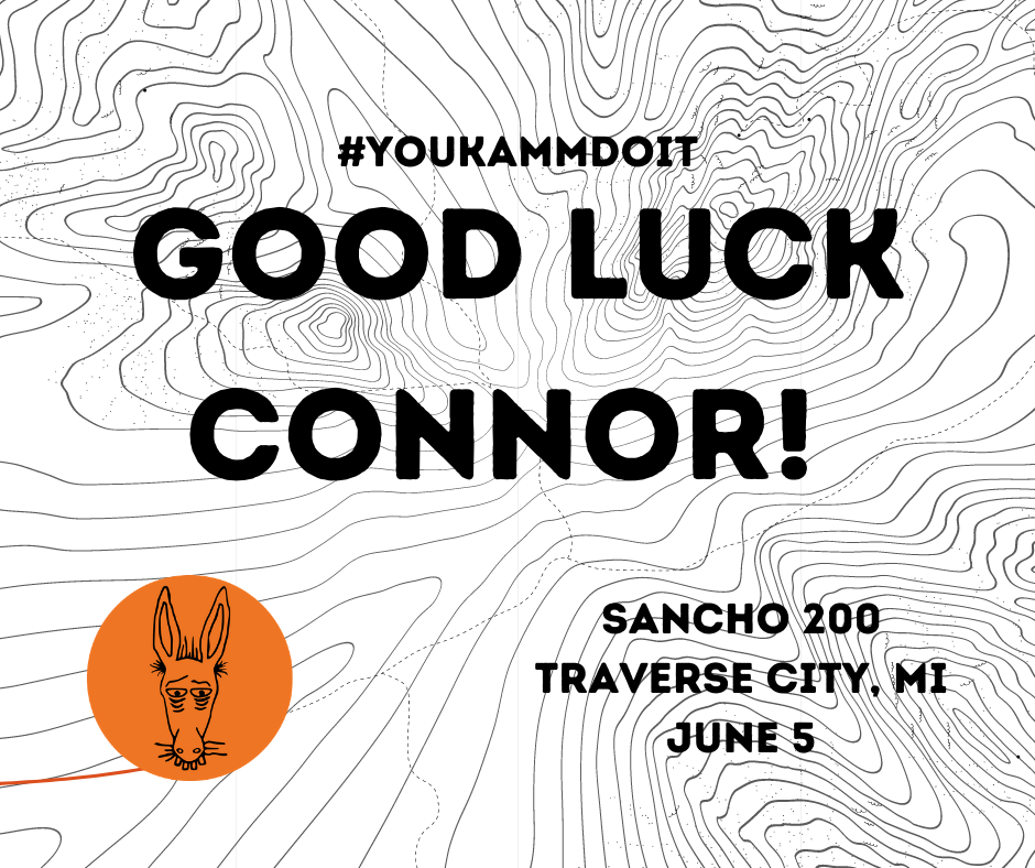 Best of luck to Connor at the Sancho 200 this Saturday! Pace yourself and don't forget your snacks, pal! 

#3TBike #3TQM #cycling #TCMI #Exploro #3TExploro #adventureracing #gravelrace