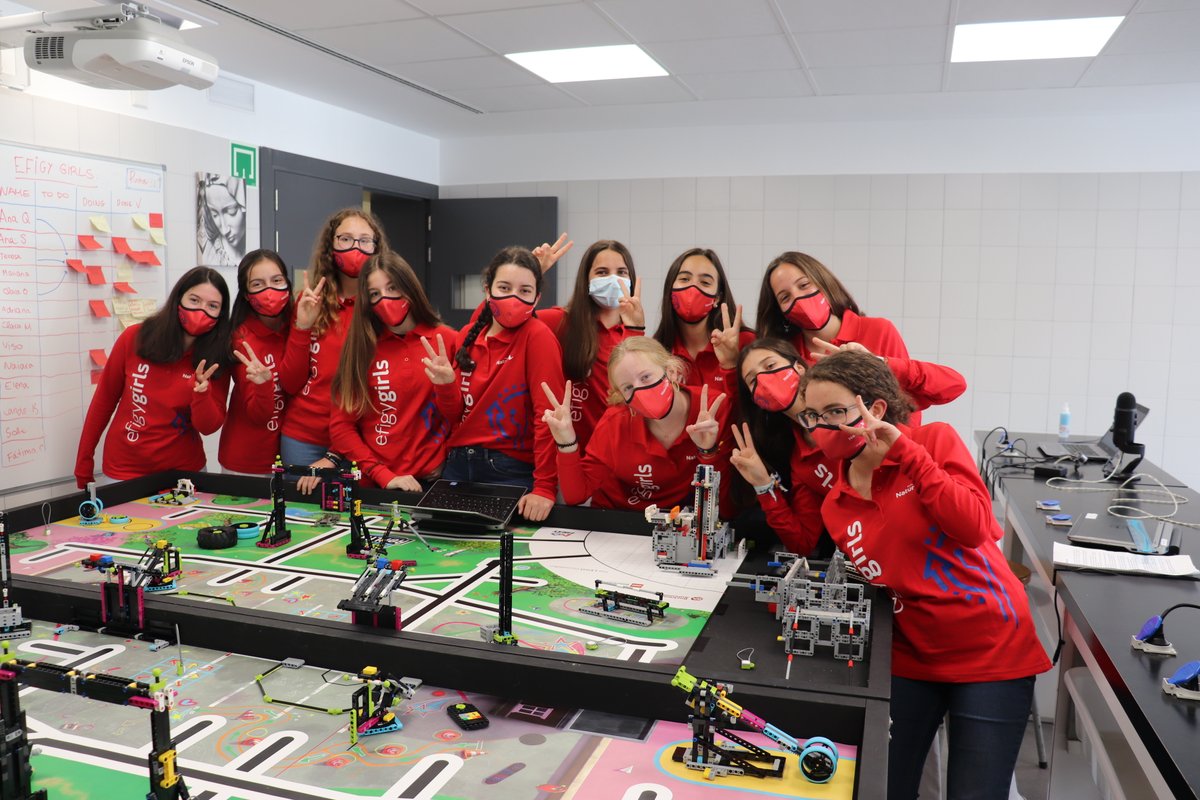 #FLLGalicia O equipo Efigy Girls Las Acacias do Colexio Las Acacias #Vigo acadou o 2º premio na FLL Galicia. Parabéns, rapazas! 👏👏👏 Esperámosvos, este sábado 5/XUÑO, na EUP #CampusFerrol, para recoller o voso premio e o pase á final nacional! @UDC_gal @FLLSpain @LasAcaciasEdu