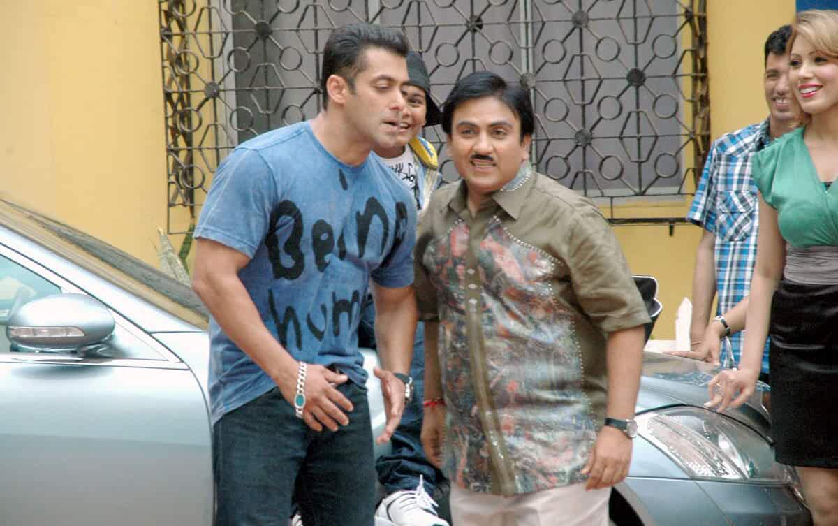 SalmaniacNav's tweet photo. Salman khan's Ready Promotion in TMKOC

DECADE OF BLOCKBUSTER READY https://t.co/WUGsKGIt0v