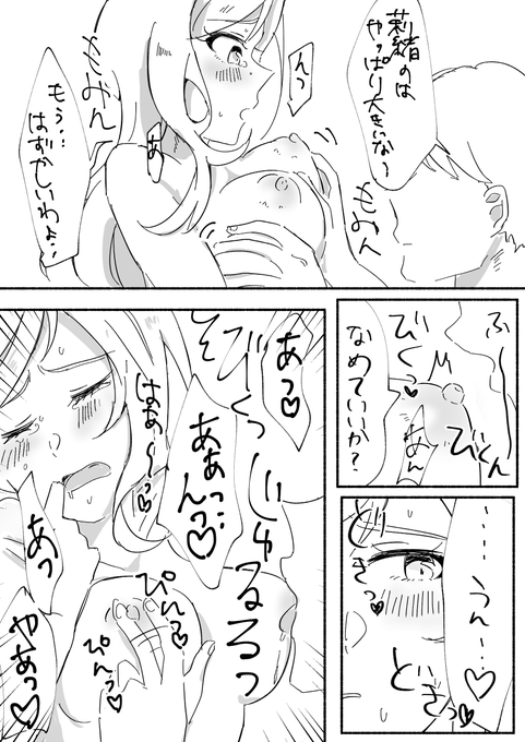 お題箱より「乳首をしゃぶられて悶えるroちゃん」です!
#ミリエロ 