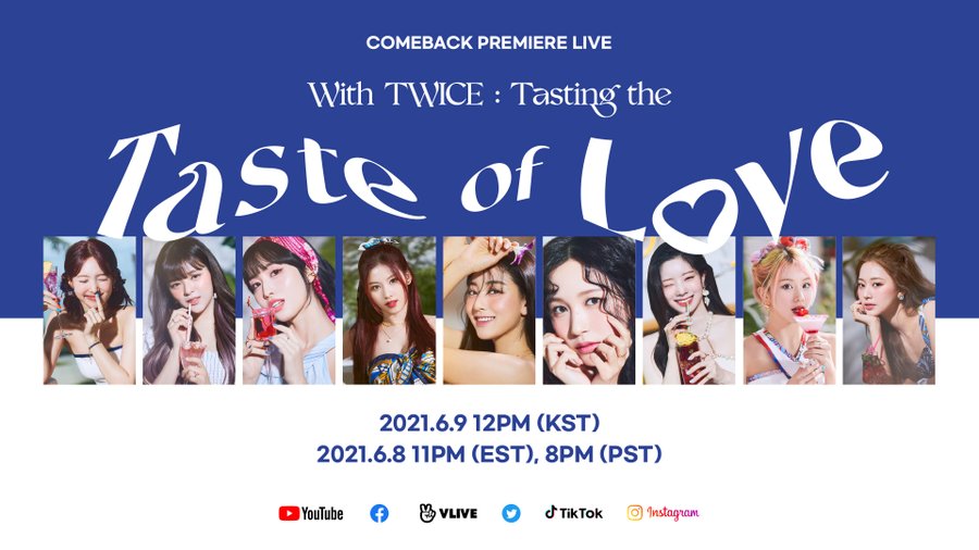 Twice S 10th Mini Album Taste Of Love Is Out This June Here S What
