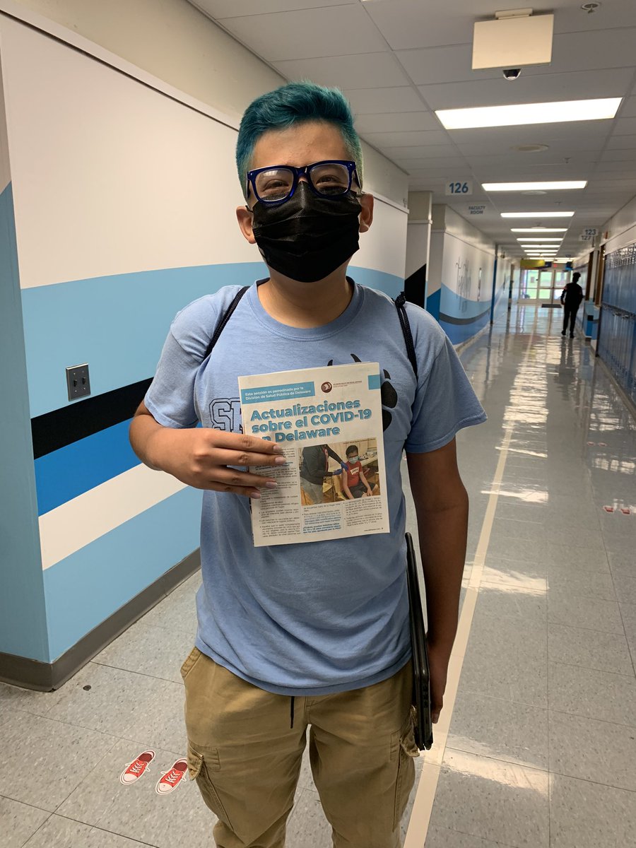 This Jaguar making his way into a magazine! <a href="/DelawareHispano/">Delaware Hispano</a> <a href="/RedClaySchools/">Red Clay Consolidated School District</a> #JaguarPride 🐾