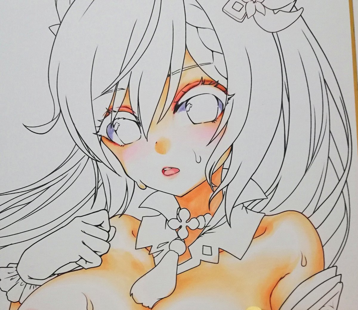 明日にはぷにケットのお品書き上げますが今回色紙を4種類頒布します! 