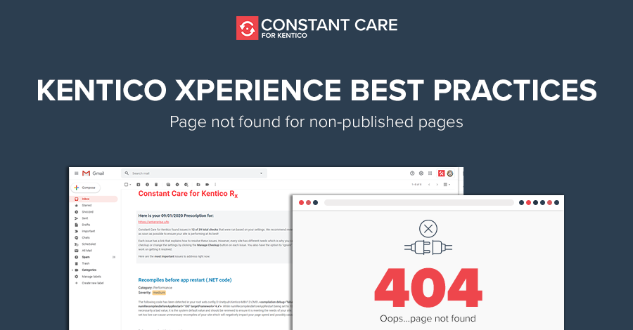 TeamBizStream's tweet photo. Are you dealing with 404 errors on your @KenticoXP site? We may have a solution for you here 👉 https://t.co/tOAtCNvCog
.
.
.
.
.
#ToolkitForKentico #ConstantCare #Kentico #BestPractices #404Errors #Website https://t.co/OVSI8Iyl9L