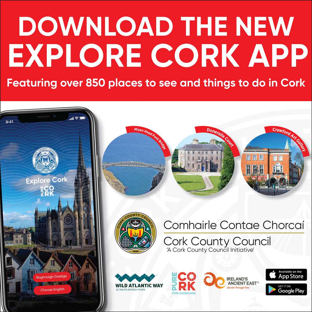 Thanks to @Corkcoco for developing this fantastic app.
#corkcoco #purecork #WildAtlanticWay #corkcity #corkcounty #eastcork #westcork #northcork