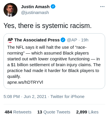 Jeremy Kauffman 🦔 on Twitter: "Serious question: does Amash actually not know or is he just pandering? https://t.co/AEgFNNTNhW" / Twitter
