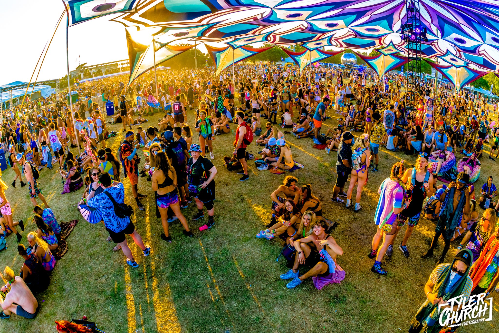 Sunset Music Festival 2021 Tents