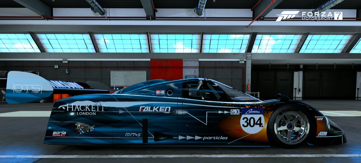 Reveal! The <a href="/Jaguar/">Jaguar</a> <a href="/TheReal_TORA/">TORA</a> <a href="/DtsEsport/">DTS eSport</a> ft <a href="/HackettLondon/">hackettlondon</a> <a href="/FalkenTyres/">FALKEN Tyre Europe</a> <a href="/BorlaExhaust/">Borla Performance</a> <a href="/aemelectronics/">AEM Electronics</a> <a href="/ARPBolts/">ARP bolts</a> @ChampionParts <a href="/Samsung/">Samsung Electronics</a> <a href="/GoPro/">GoPro</a> <a href="/oakley/">Oakley</a> @theracersedge  @viz2headlightlube for the 24hr Mulsanne on <a href="/ForzaMotorsport/">Forza Motorsport</a> <a href="/ForzaHorizon/">Forza Horizon</a> @AlieTacq <a href="/johniwanna/">john schommer</a> <a href="/LoungeToy/">Chris Esaki</a>