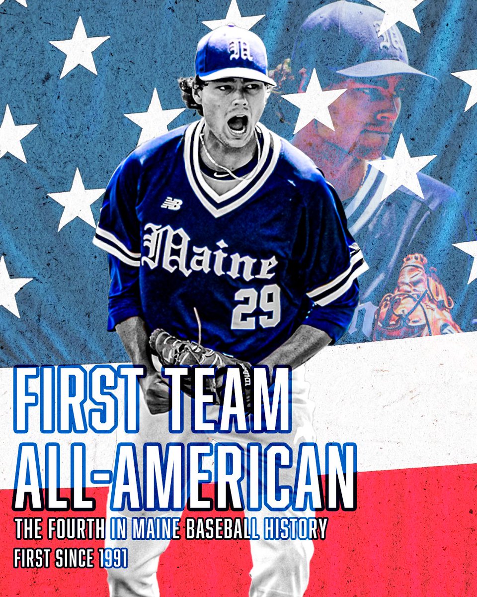 For the first time since 1991, and just the fourth time 𝐞𝐯𝐞𝐫, there's a First Team All-American in Orono 🇺🇸 𝐑𝐢𝐜𝐤 𝐁𝐞𝐫𝐧𝐚𝐫𝐝𝐨 𝐀𝐧𝐝𝐲 𝐇𝐚𝐫𝐭𝐮𝐧𝐠 𝐌𝐚𝐫𝐤 𝐒𝐰𝐞𝐞𝐧𝐞𝐲 𝐍𝐢𝐜𝐤 𝐒𝐢𝐧𝐚𝐜𝐨𝐥𝐚 📰 - bit.ly/3uWv2eR