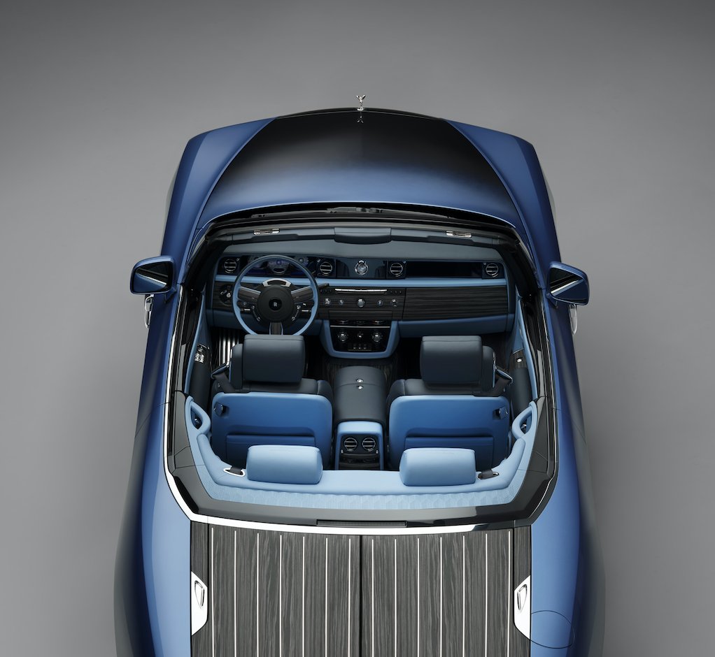 Rolls-Royce drives up car luxury with 'Boat Tail