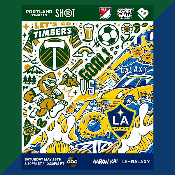 MLS's tweet image. #RCTID 𝒗𝒔. #LAGalaxy

Get this match poster as an NFT from now until the final whistle of #PORvLA, right here on @bitski: soc.cr/OPLQ50ET3ms