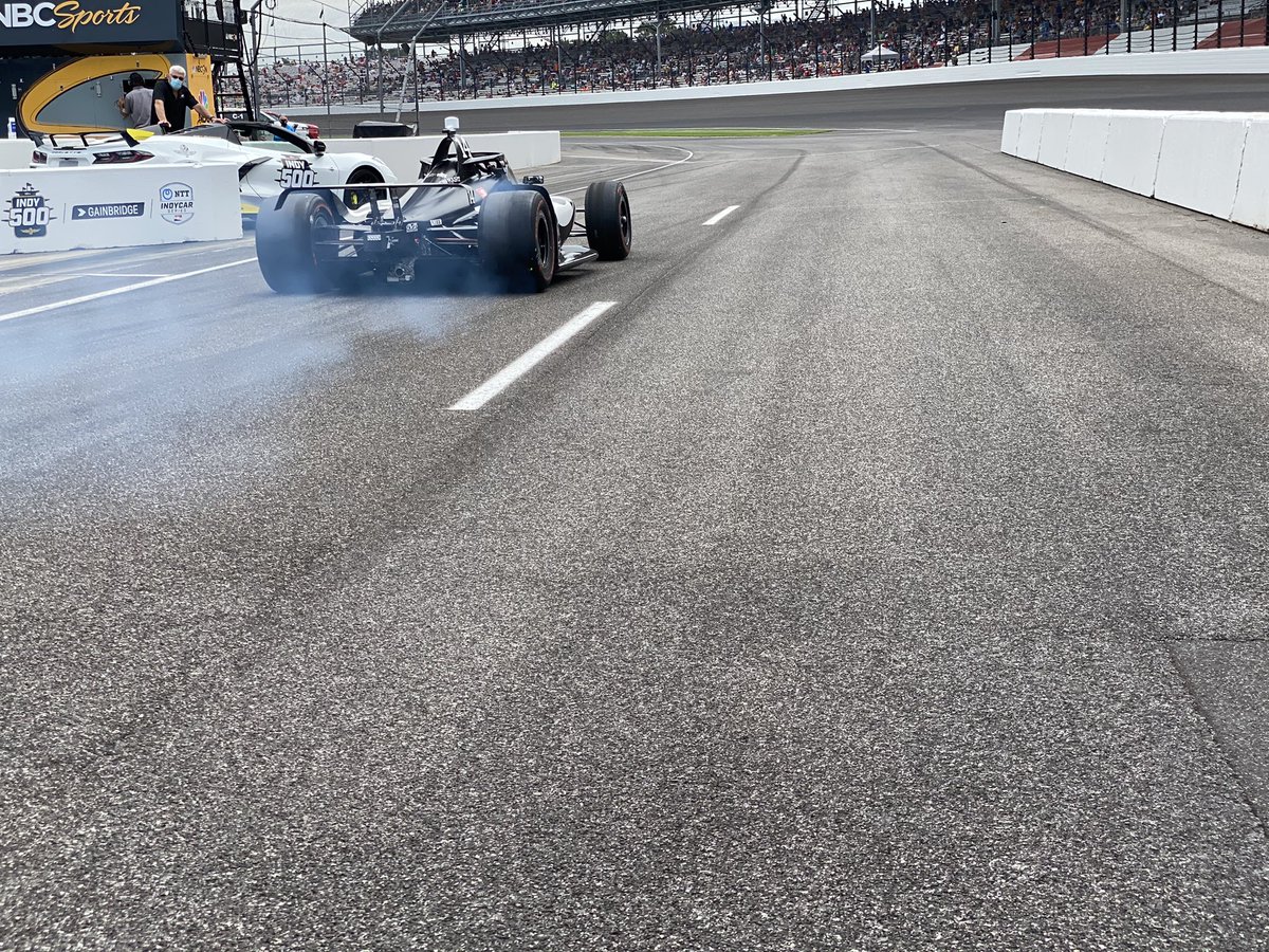 Last but least, <a href="/BourdaisOnTrack/">Sébastien Bourdais</a> is ready to hit the track for 4 laps around <a href="/ims/">Indianapolis Motor Speedway</a> in the No. 14 <a href="/rokit/">ROKiT</a> <a href="/TeamChevy/">Chevrolet Racing</a>! 

#ROKiTLife | #Indy500 | #INDYCAR | #ThisIsMay