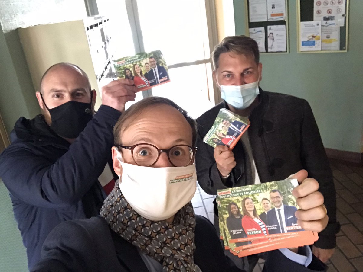 FlorianBercault's tweet photo. D’Hilard au Bourny, en passant par le Murat-St Nicolas, nous étions nombreux à la rencontre des Lavallois ce samedi pour donner un nouveau cap à la Mayenne, toujours plus solidaire et plus écologique. 🗳 #DemainlaMayenne #majoritémunicipale https://t.co/2BGgEk3JmG