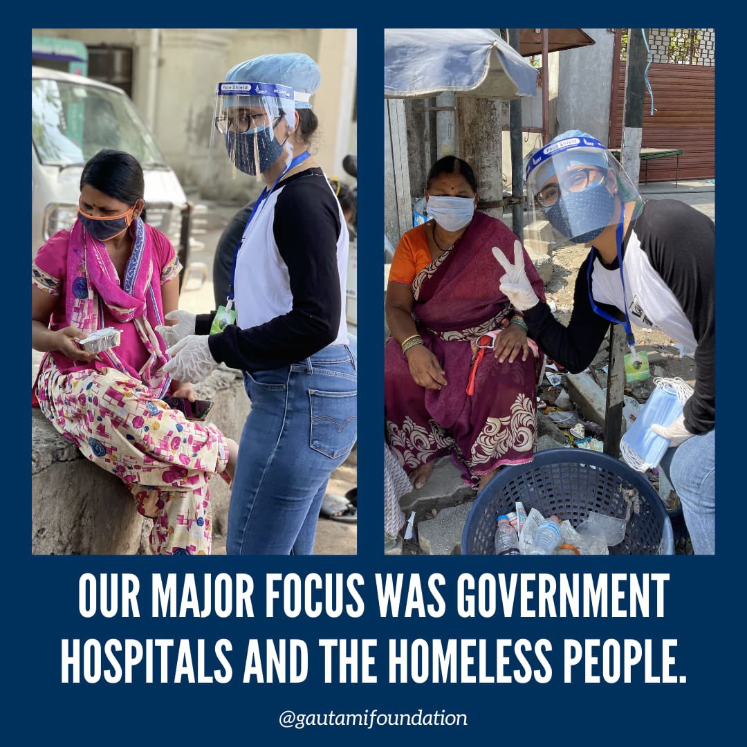 GautamiFoundat1's tweet photo. This time we could successfully give out food and water to 400 people at Mayo Hospital and Government Medical College, Nagpur.

A special thanks for [ @niftdelhi_projectech ] who raised the required funds for this task.#COVID19 #IndiaFightsCorona #Trending https://t.co/yOlipfYTjJ