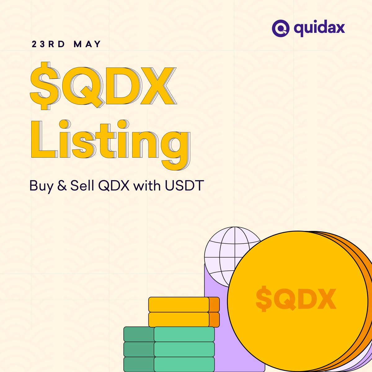 QuidaxGlobal's tweet photo. #QDX will soon be tradeable on JulSwap &amp; Quidax 🚀!
And boy, that’s not all! 
Check out all the exciting things you’ll get access to when you hold QDX: https://t.co/Y8RKJmn921

Hottest updates on $QDX ?  👉 https://t.co/IR6KPolGI8 https://t.co/pwM2glSfQS