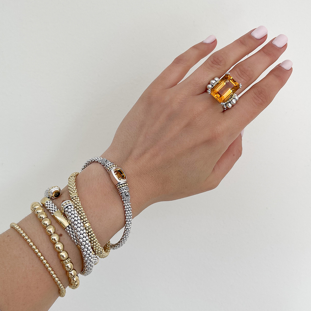 LAGOS_Jewelry's tweet photo. Saturday stack style with @styleelyst #braclelets #MyLAGOSMyWay https://t.co/3ize9EQWD0