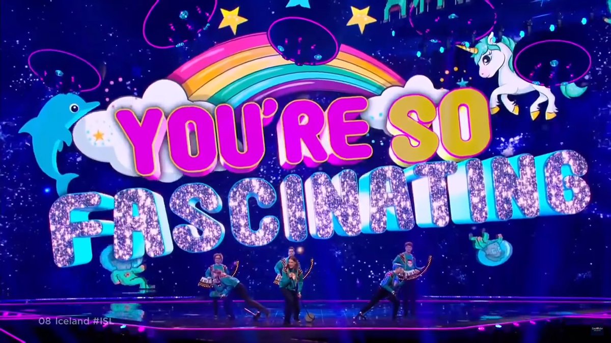 Si el festival de #Eurovision  fuera un concurso de escenografías mi TOP5 sería éste:

5. Lituania
4. Italia
3. Bulgaria
2. Francia
1. Islandia

Conceptos que contextualizan la melodía, potencian la personalidad de sus intérpretes y generan frames icónicos.