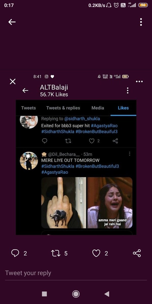 GoshiKatrina's tweet photo. @Properpatolaa @altbalaji Matlab hum #SidNaaz  Aapka itna support Karte hai . Yaad rakiye yeh #SidNaaz  hai, issme Sid bhi important hai utna hi shehnaaz bhi important haii ❤️ tho aap jab bhi Kuch meme ko like Kate tho Soch Samaj Kar karreh .......... https://t.co/2vHohFPe5Y