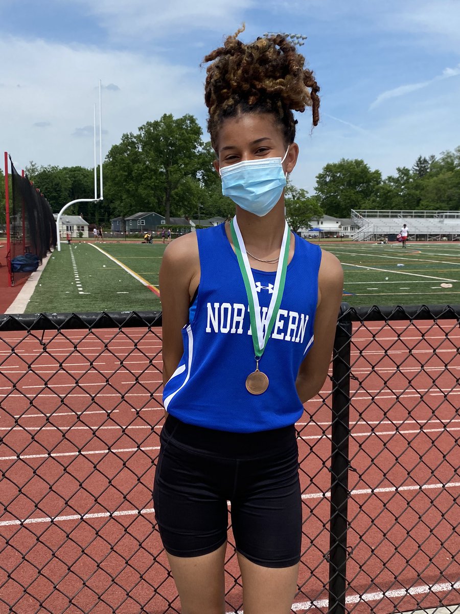NBTrackField's tweet photo. Shannon Rhattigan places 6th in the 400 hurdles with her new best time. She also ran her fastest open 400 mark earlier today !!
@NBC_Athletics
#BCOpen https://t.co/cbVRWtocg9