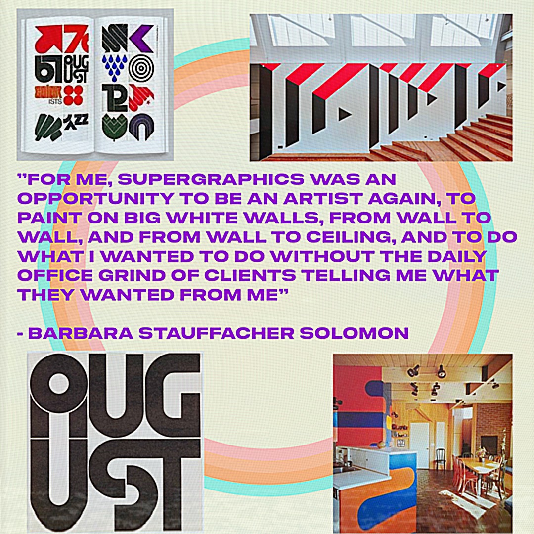 With the rise of 70s aesthetics I wanted to give a BRIEF over view of one of my favourite design styles: Supergraphics!⁣ 💖⁣
#HouseofTrillium #HoTtie #SummerofTrill #BlackOwnedBusiness #Supergraphics #GraphicDesign #70sVibes #70s #70sDesign #70sFashion #70sDecor #Retro #Vintage