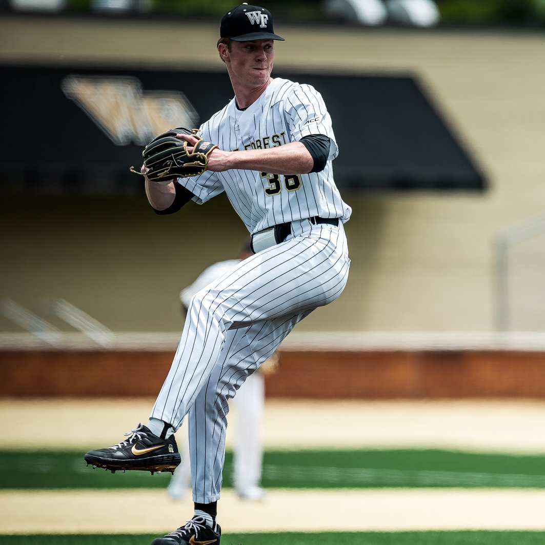 What a Senior Day performance by <a href="/williamf07/">William Fleming</a> 👏

6⃣.2⃣ innings x 6⃣ Ks x only 2⃣ earned runs

#GoDeacs 🎩