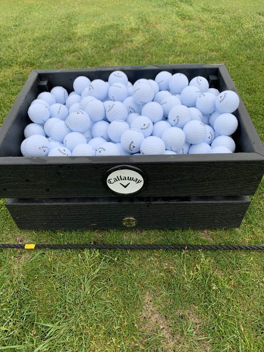 Hey <a href="/BruceCarroll11/">Bruce Carroll</a> new Callaway range balls <a href="/coppinwoodgc/">Coppinwood Golf Club</a> #greatstarttotheyear #golfisback