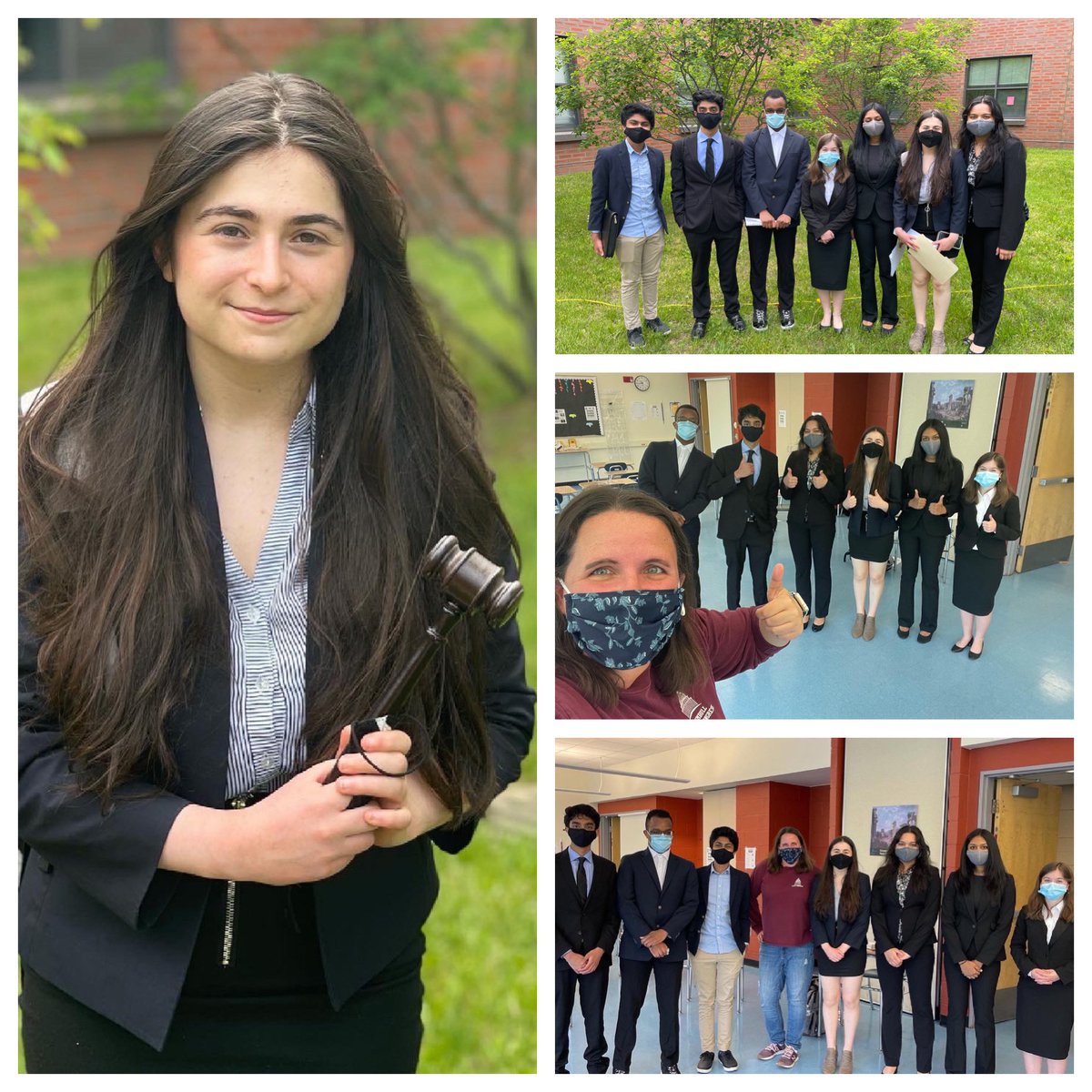 TrumbullACEFoun's tweet photo. Members of Trumbull High’s Model Congress competed at Darien High School today for a mini conference. Congratulations to senior Rachel Weintraub who took home the Best Delegate Award in the Ethics committee. #ModelCongress https://t.co/35oRd4coYU