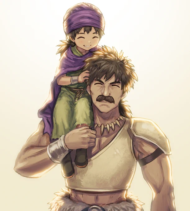 ドラクエ5は親子の話。
子供だった当時より今がしみる。(再掲)
 #DQ35th #ドラクエ5 