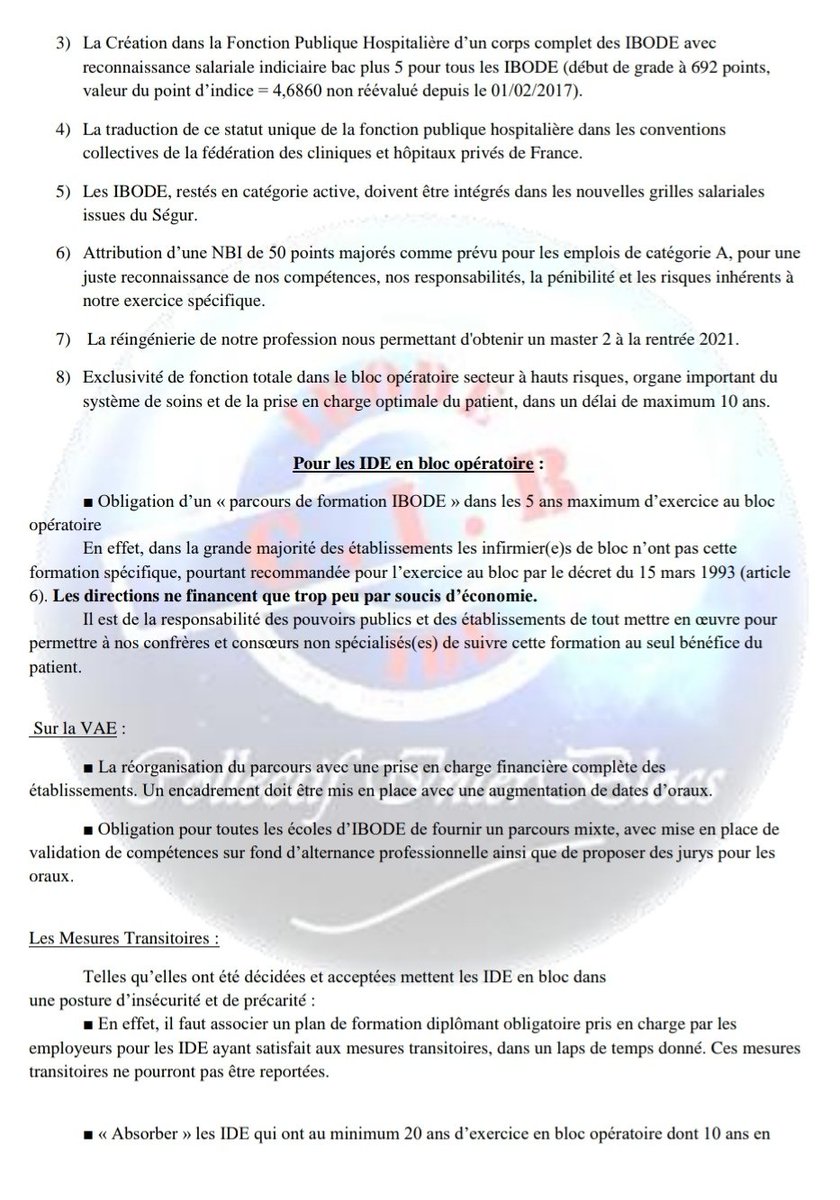 CBlocs's tweet photo. 🔴ALERTE INFO 🔥
✊COMMUNIQUÉ DE PRESSE DU @CBlocs ✊
#IBODE #IDE #EIBO #CADREIBODE

#IBODEméprisés
#IDEenblocexploités
#RendezMoiMaNBI
#ibodeexploités
#jesuisIBODEenpratiquedévalorisée
#journéedelutte
#ibodeguerriers
#reconnaissance
#valorisation

https://t.co/DCrLuKk4BN https://t.co/1tnPgrhfY5