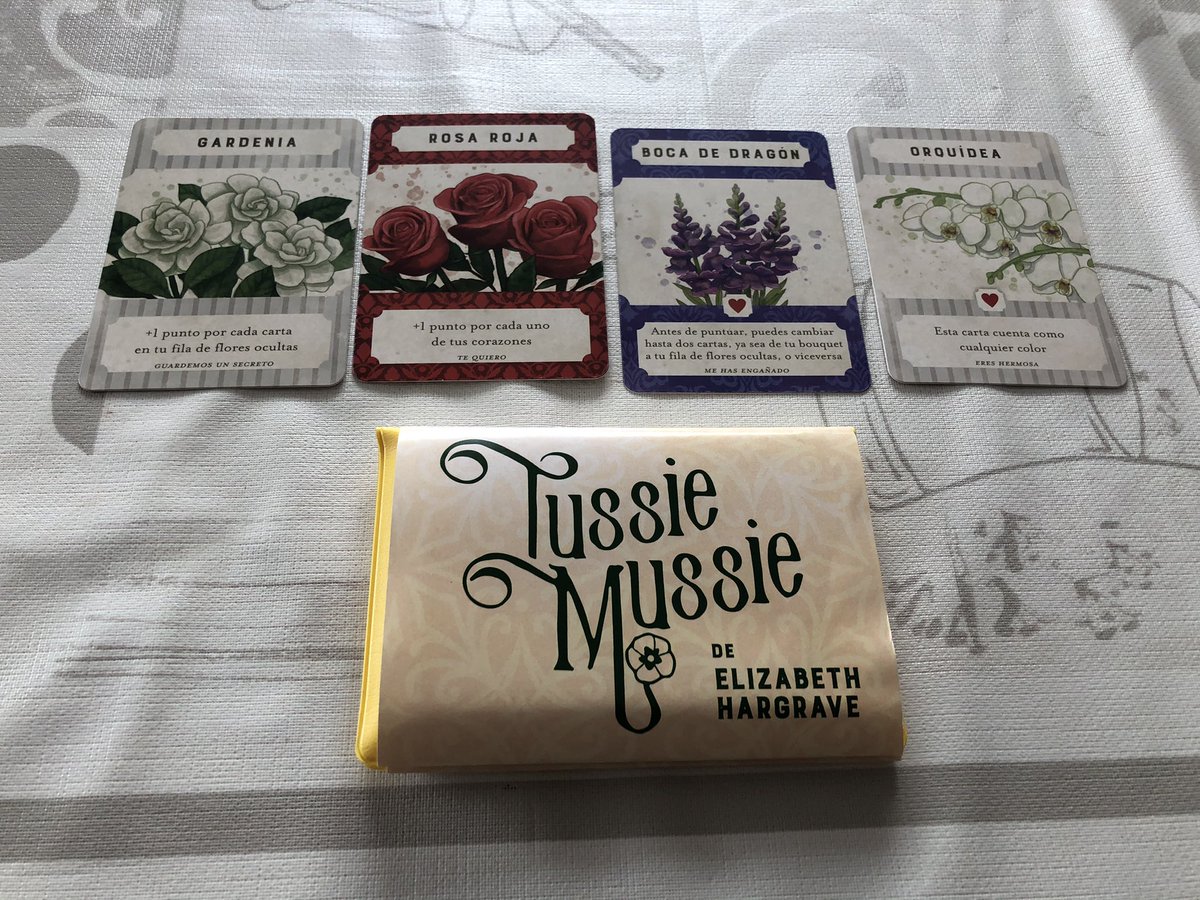 GenisT07's tweet photo. Estamos en primavera verdad? Pues toca un Tussie Mussie 🤪🤪🤪 k el aroma de las flores nos invada #boardgames #juegosdemesa https://t.co/dbNddJdoq3